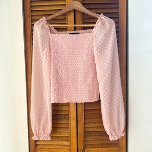 Laundry by Shelli Segal Pink Blouse